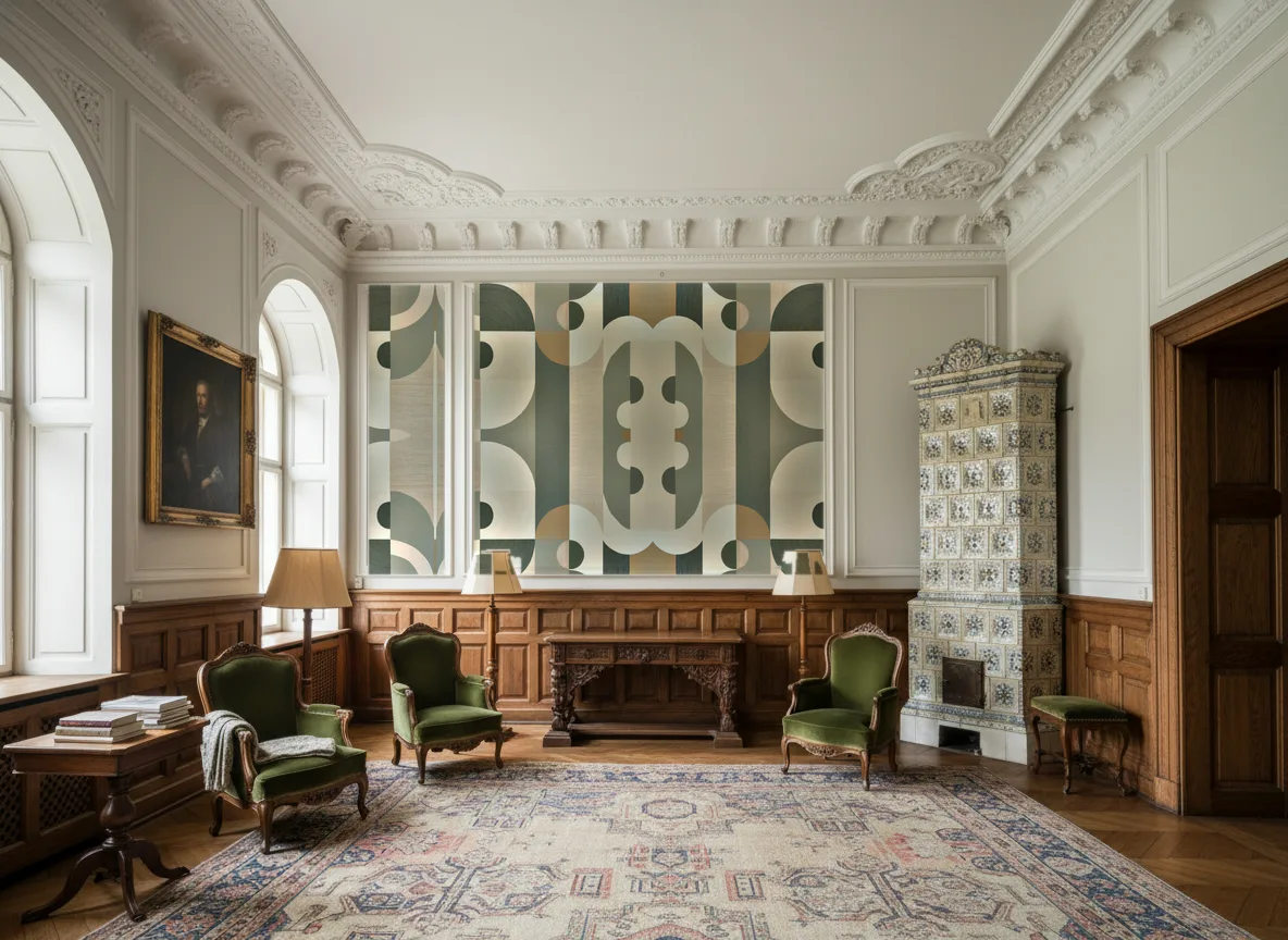 Vassily — Salon dworski — kwatery nad boazerią