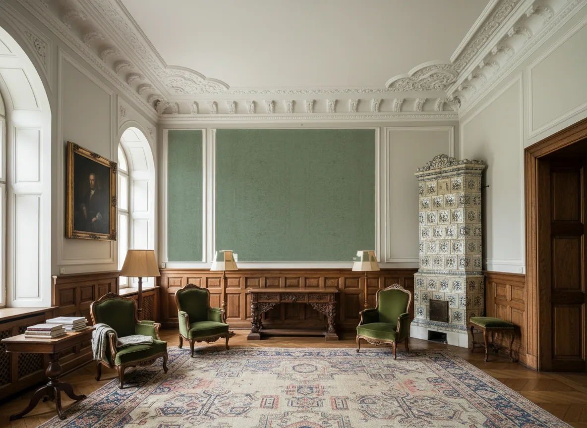 Origin — Salon dworski — kwatery nad boazerią
