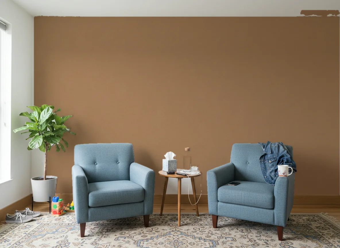 Minimalistyczna metaliczna — Gabinet terapeuty
