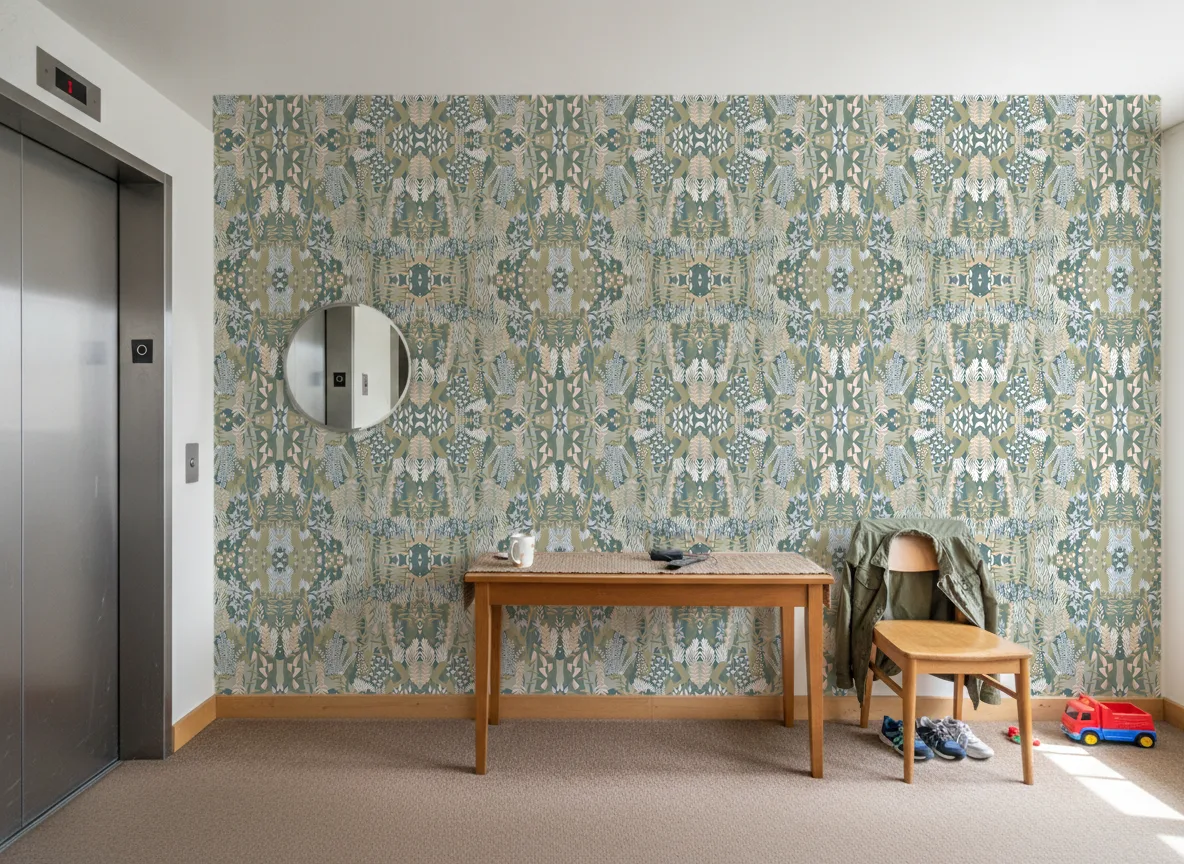 Erica Jardin Felicia — Hol przy windzie w apartamentowcu