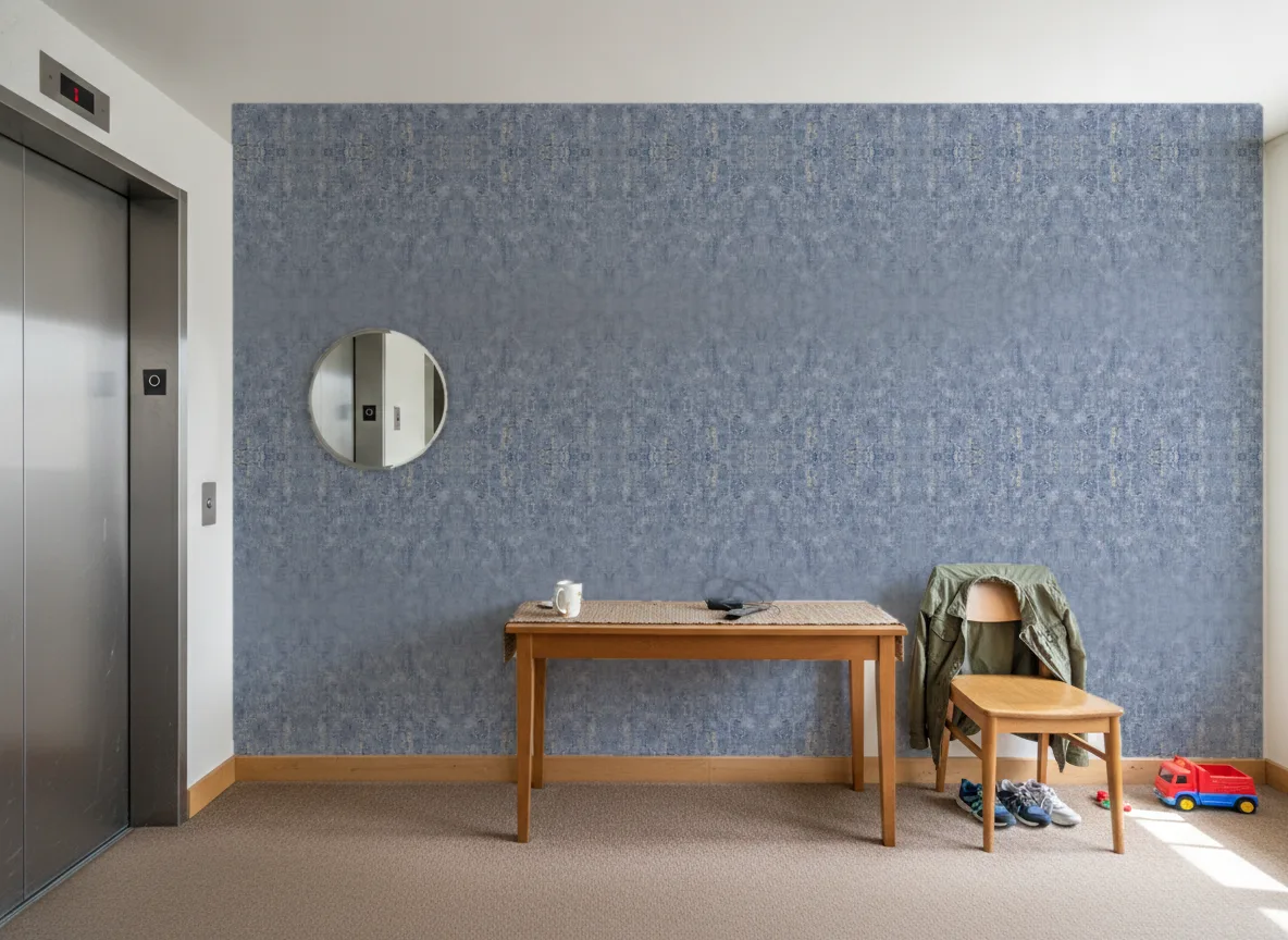 Gallica — Hol przy windzie w apartamentowcu