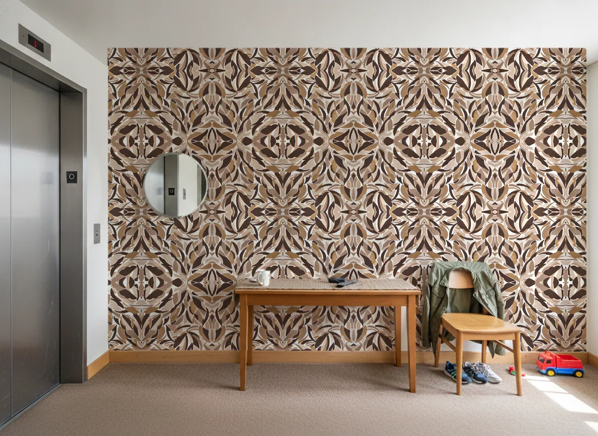 L'Atelier — Hol przy windzie w apartamentowcu
