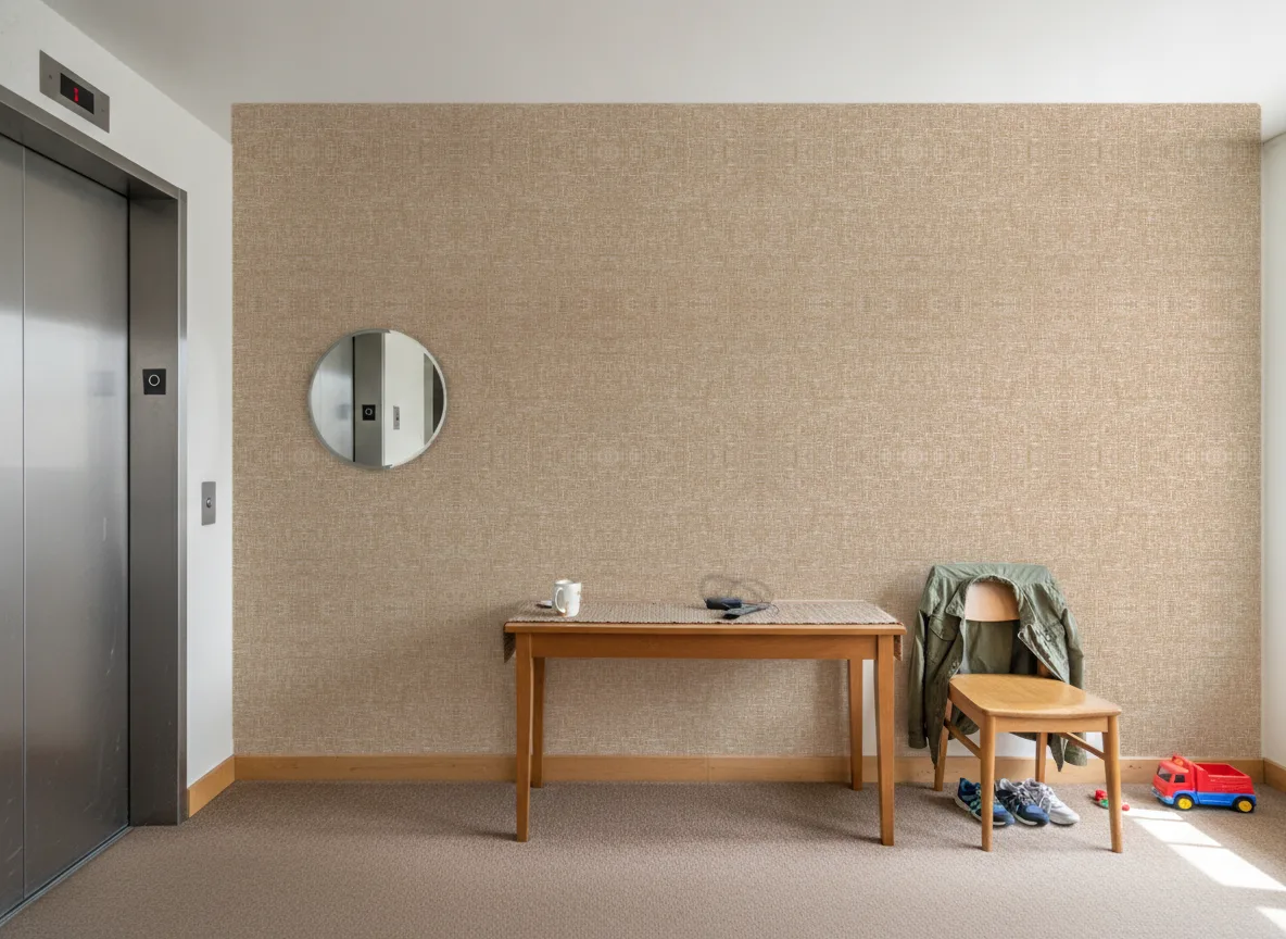 Lincotea — Hol przy windzie w apartamentowcu
