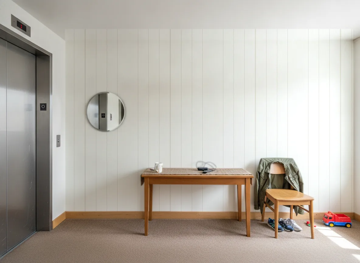 Scaletta — Hol przy windzie w apartamentowcu