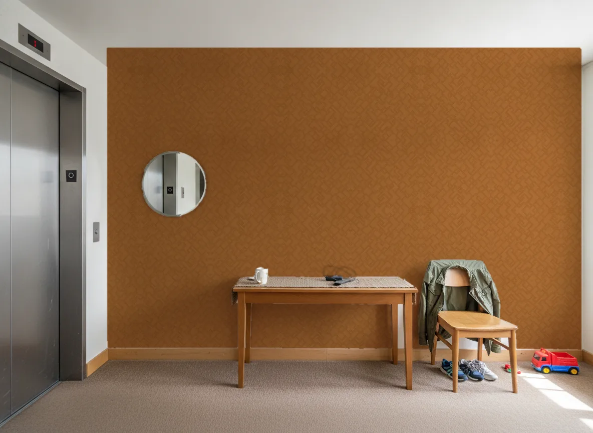 Dedale — Hol przy windzie w apartamentowcu