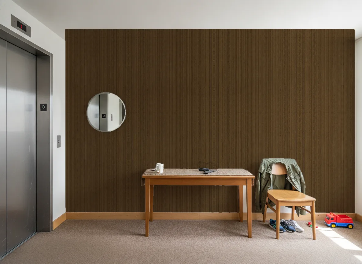 Tapeta obiektowa Cora W18 — Hol przy windzie w apartamentowcu