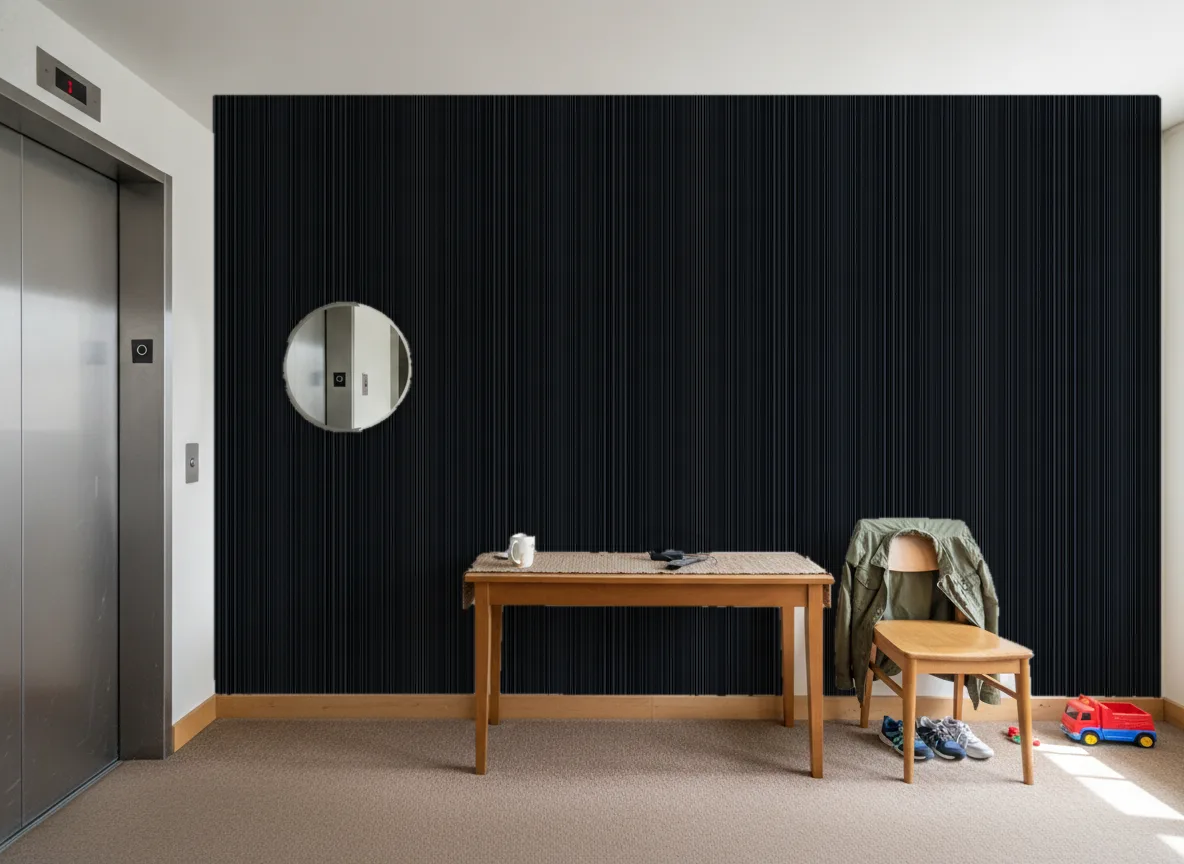 Tapeta obiektowa Harry W01 — Hol przy windzie w apartamentowcu