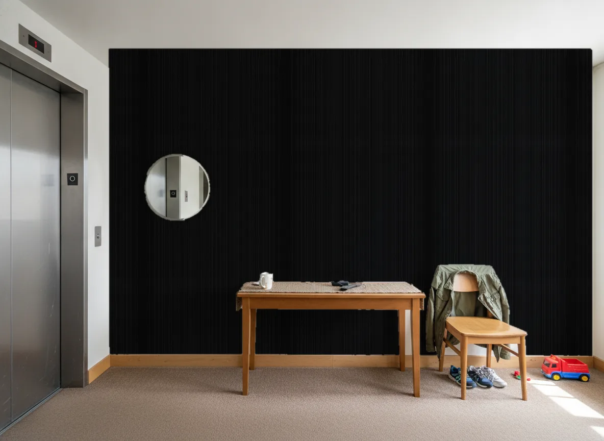 Tapeta obiektowa Hugo W11 — Hol przy windzie w apartamentowcu