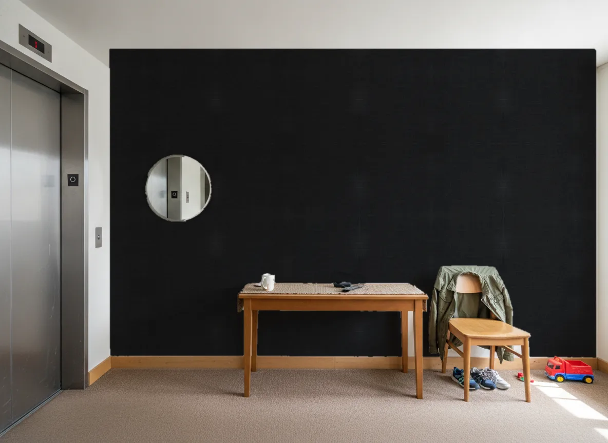 Tapeta obiektowa Kris W58 — Hol przy windzie w apartamentowcu