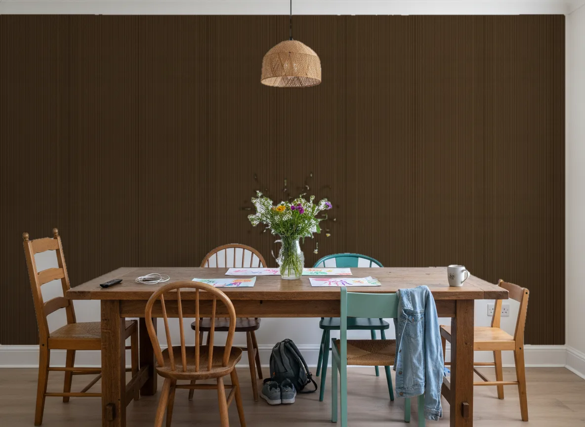 Tapeta obiektowa Henry W31 — Jadalnia w domu rodzinnym