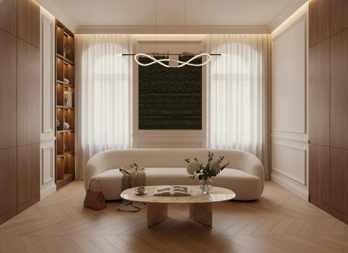Saba Escambray — Salon w kamienicy — kwatera między oknami
