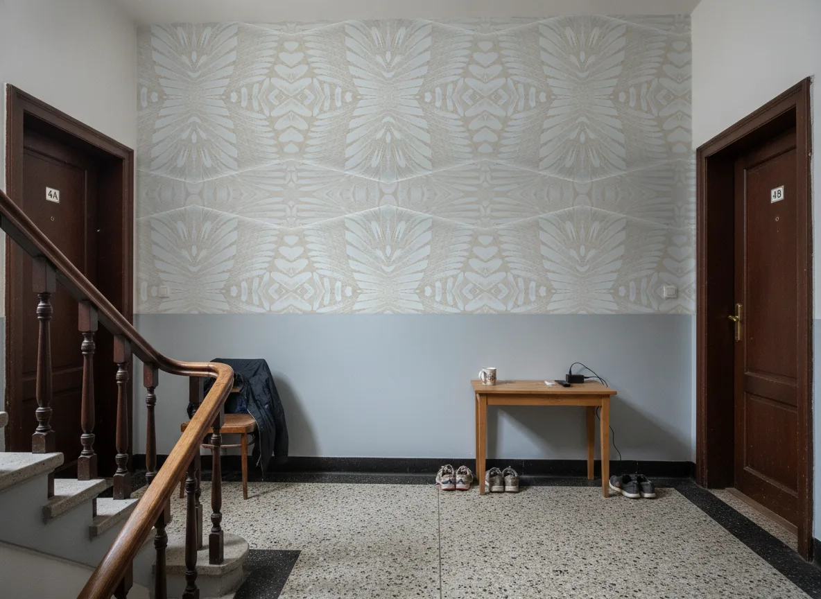 Alisio — Klatka schodowa w kamienicy — podest