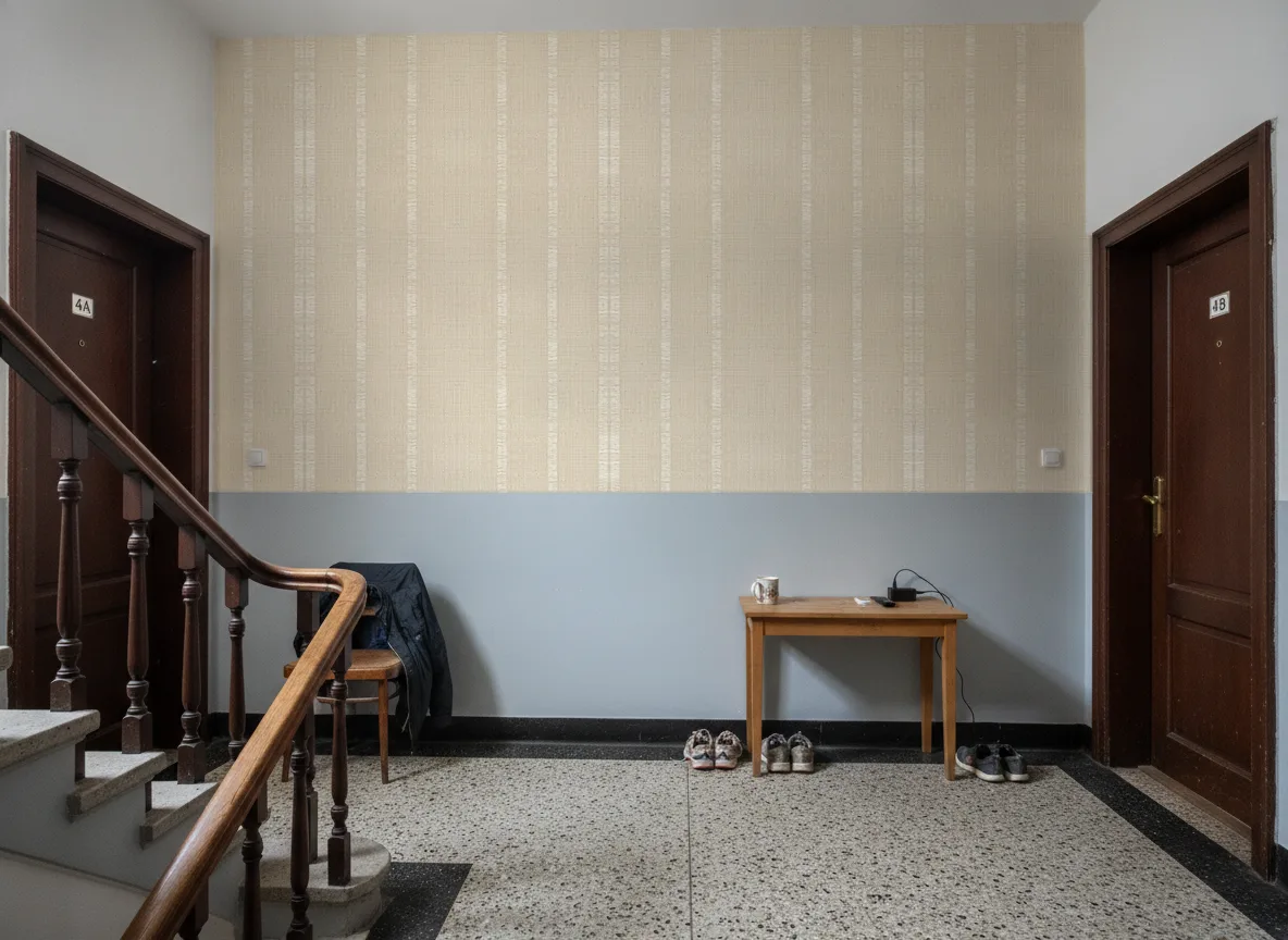 Andati — Klatka schodowa w kamienicy — podest