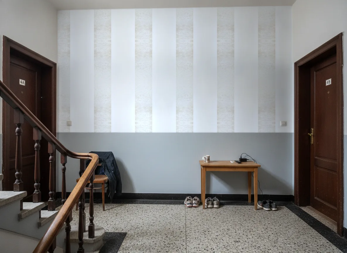 Come — Klatka schodowa w kamienicy — podest