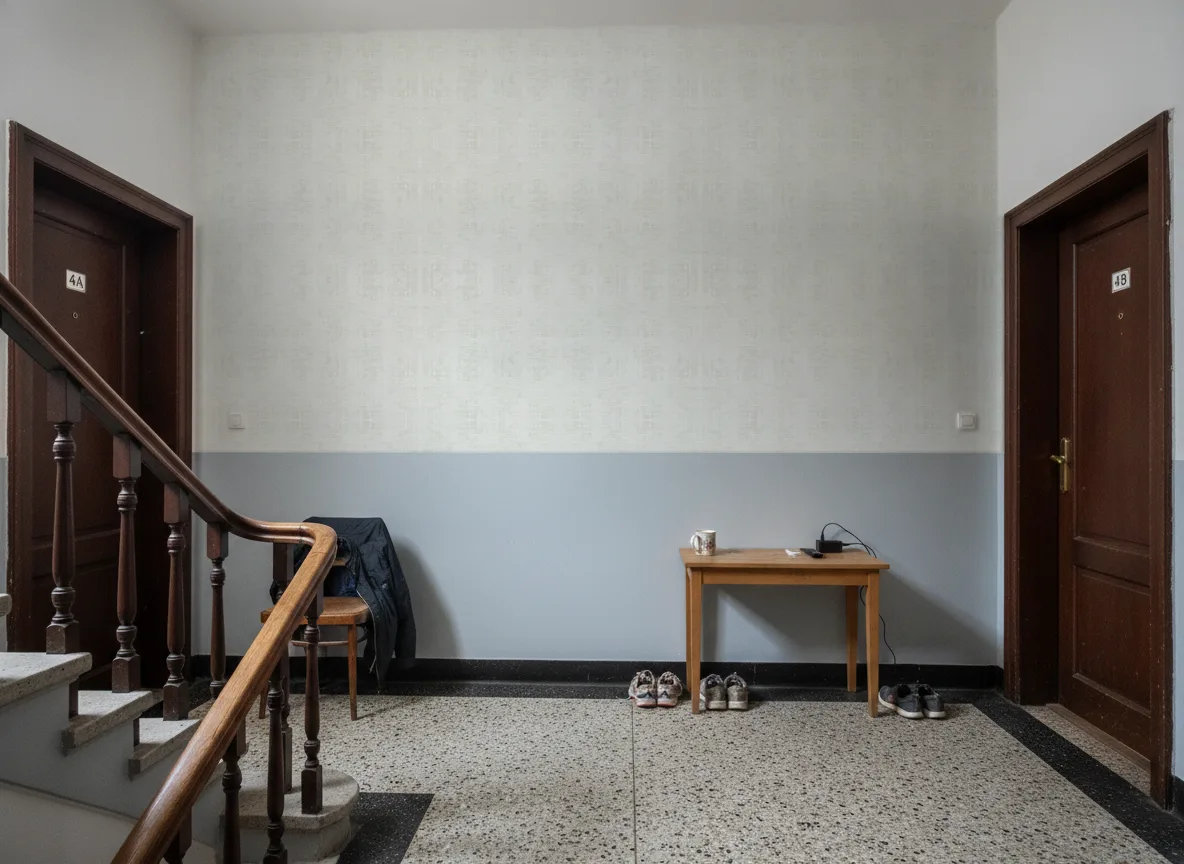Johara — Klatka schodowa w kamienicy — podest