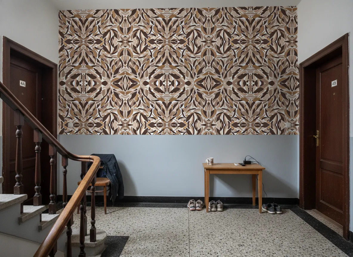 L'Atelier — Klatka schodowa w kamienicy — podest