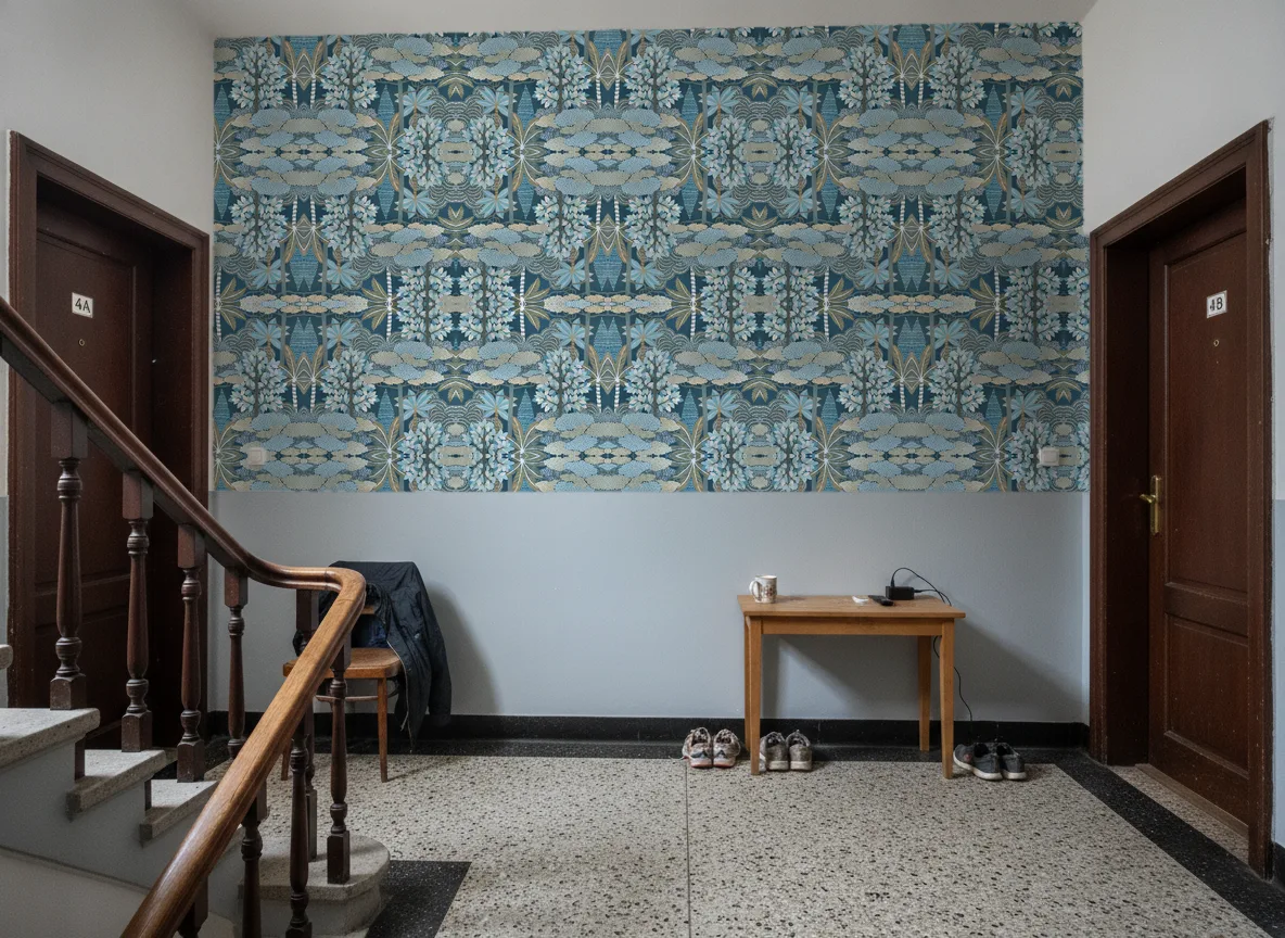 Marakanda — Klatka schodowa w kamienicy — podest