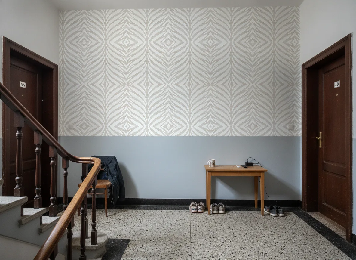 Ornementa — Klatka schodowa w kamienicy — podest