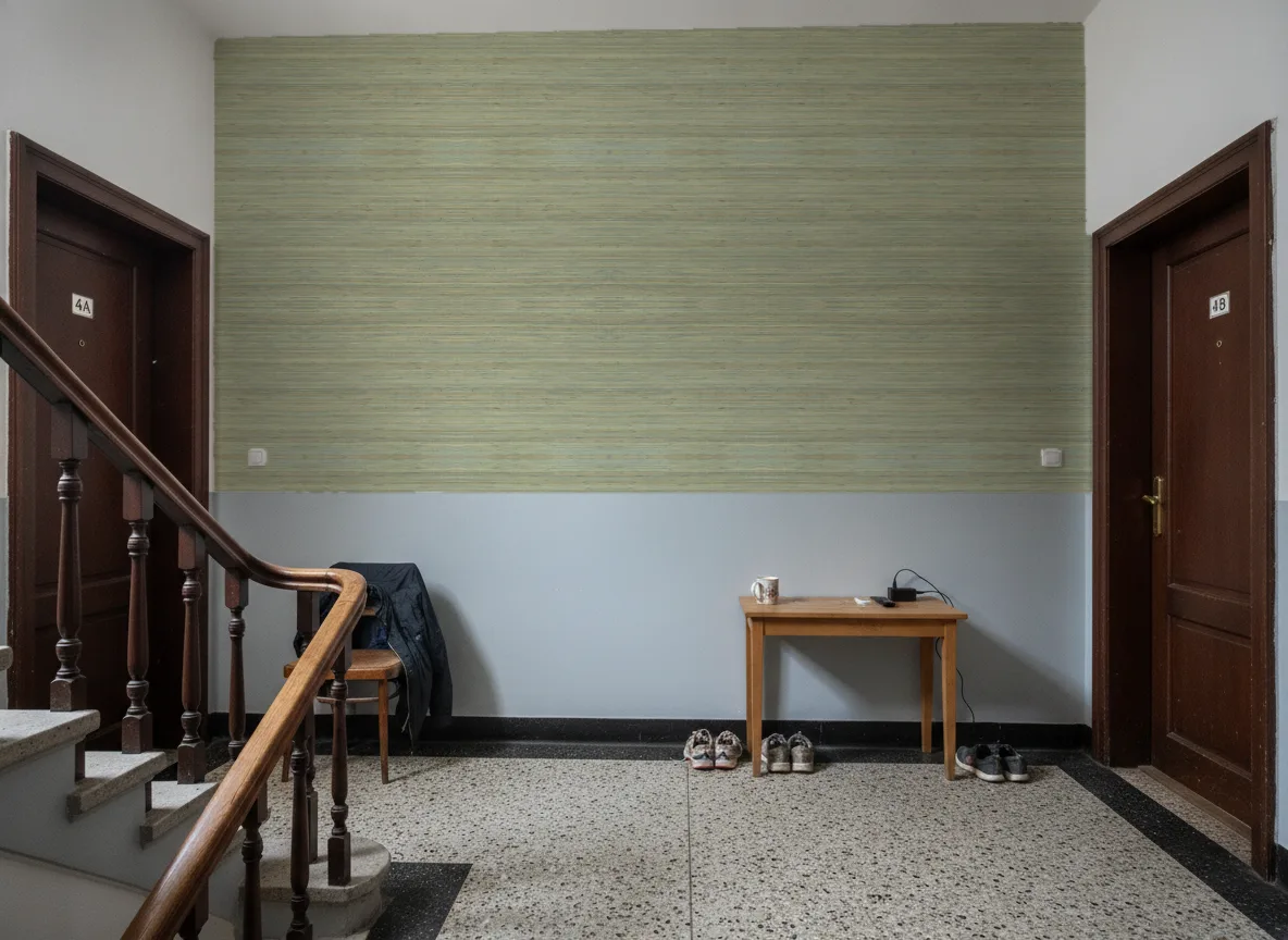 Seagrass — Klatka schodowa w kamienicy — podest