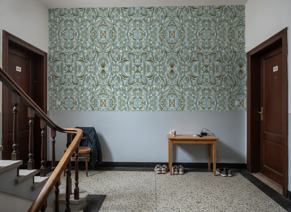 Solandra — Klatka schodowa w kamienicy — podest