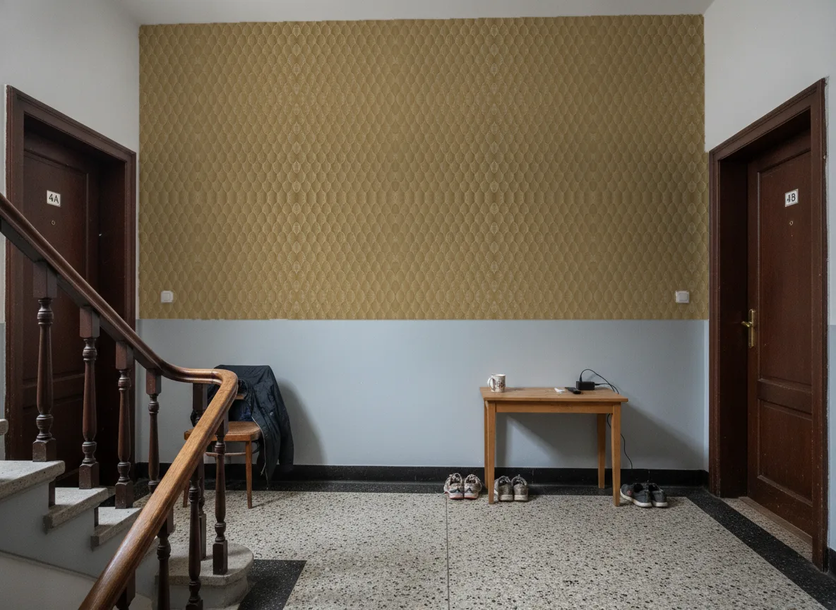 Vendome — Klatka schodowa w kamienicy — podest