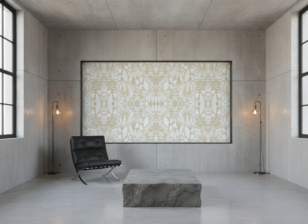Altaica — Loft — pole w betonie w stalowej ramie