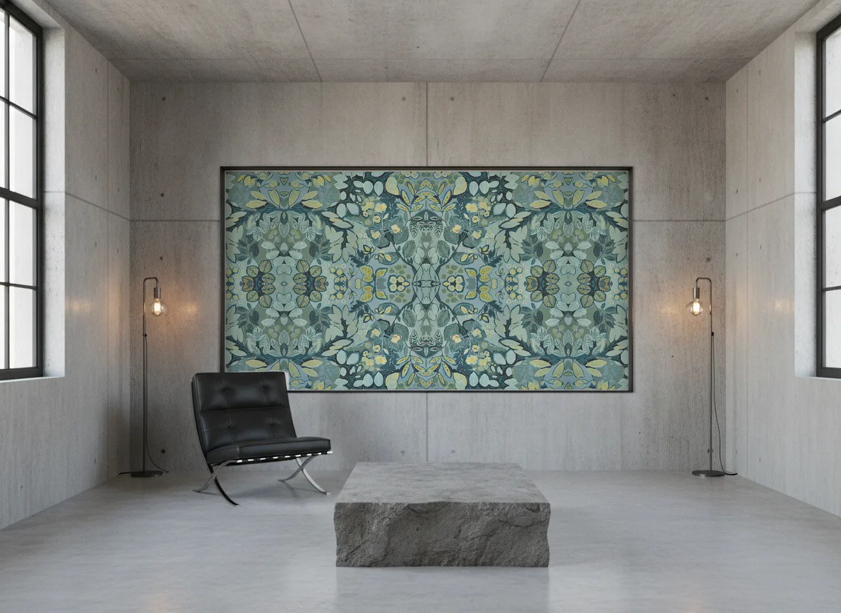 Belle de nuit Ete Indien — Loft — pole w betonie w stalowej ramie