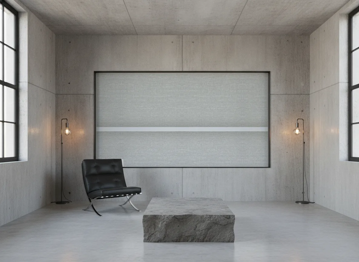Carioca Rio Madeira — Loft — pole w betonie w stalowej ramie