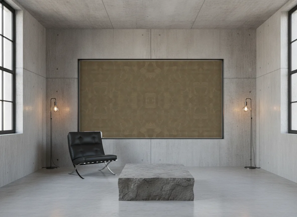 Gemmae — Loft — pole w betonie w stalowej ramie