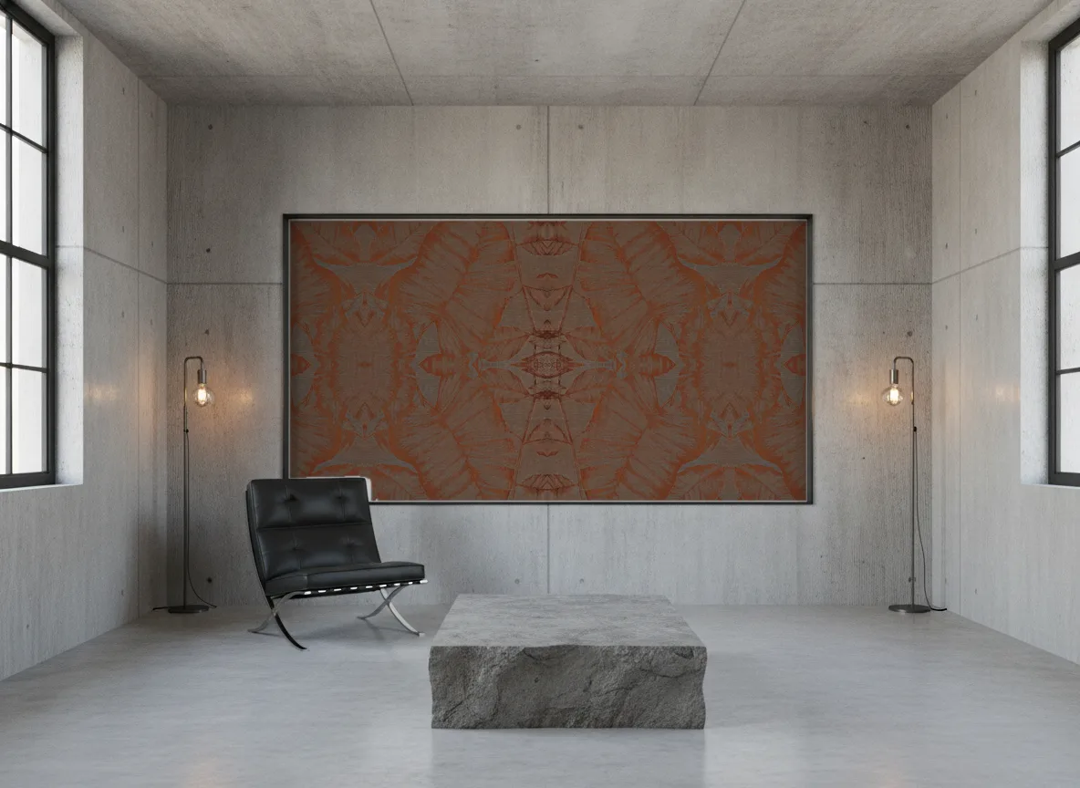 Hoja Escambray — Loft — pole w betonie w stalowej ramie