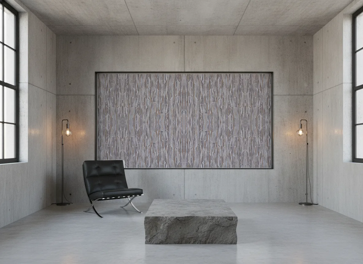 Lahna Le Velours — Loft — pole w betonie w stalowej ramie