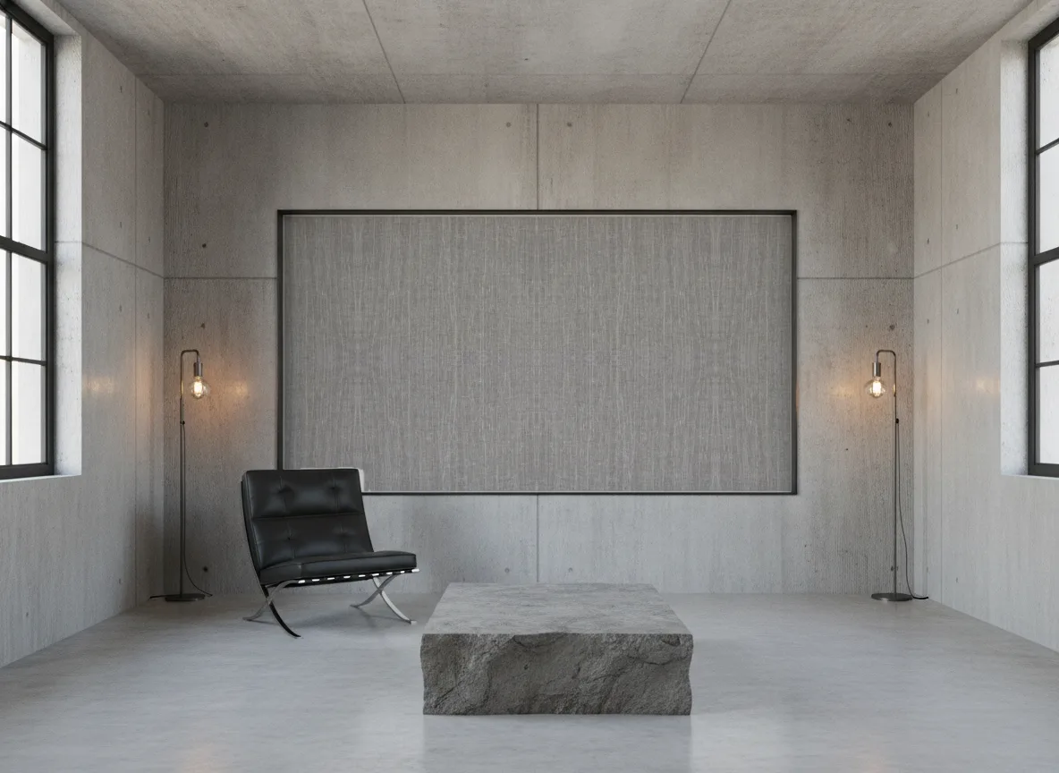 Linon Linessence — Loft — pole w betonie w stalowej ramie