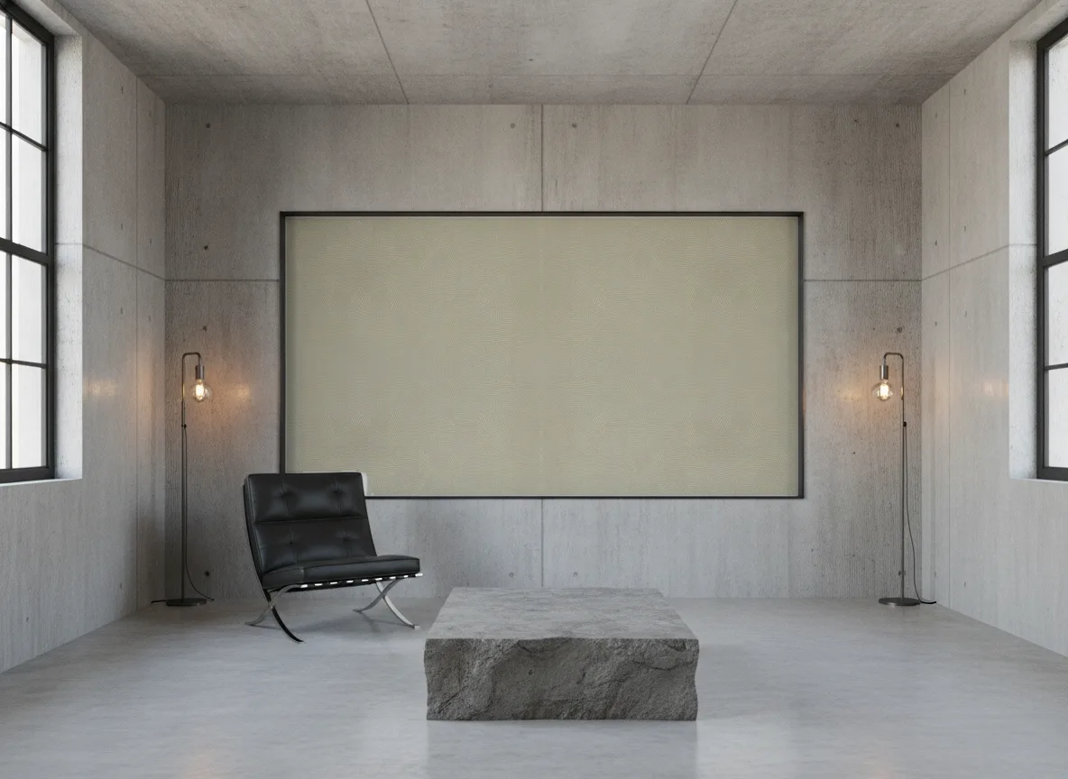 Lore Nature Precieuse – Textures — Loft — pole w betonie w stalowej ramie