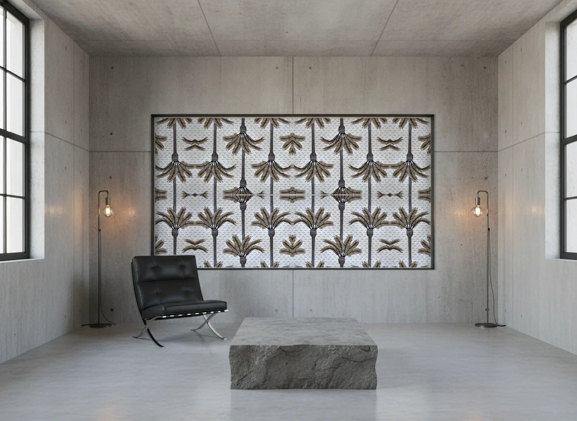 Mirage — Loft — pole w betonie w stalowej ramie