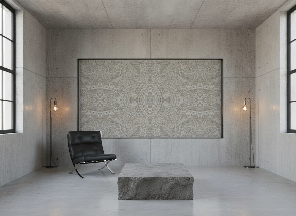 Nastro — Loft — pole w betonie w stalowej ramie