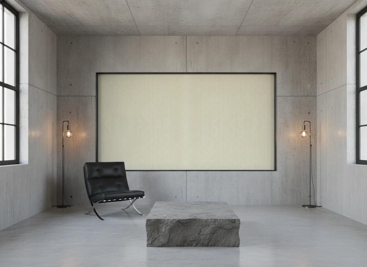 Nereides Magnitude – Textures — Loft — pole w betonie w stalowej ramie