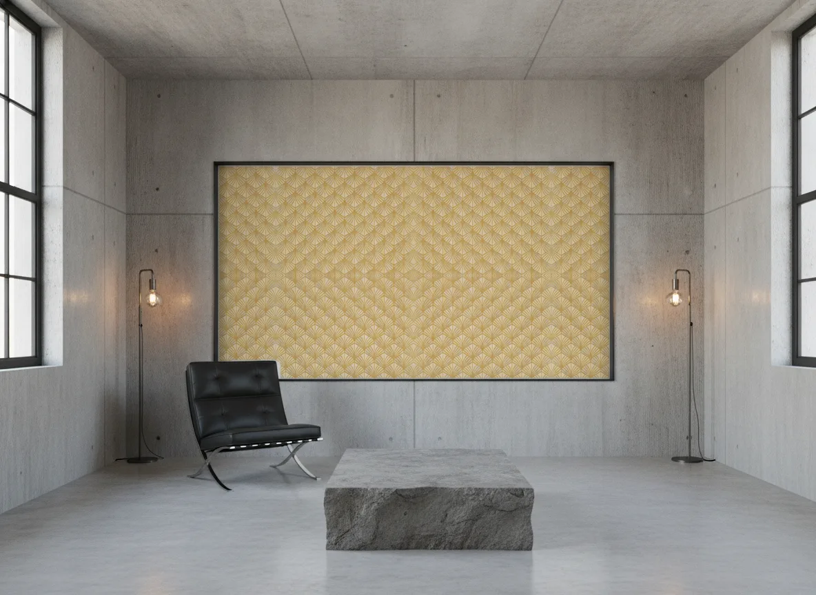 Orion Magnitude – Textures — Loft — pole w betonie w stalowej ramie