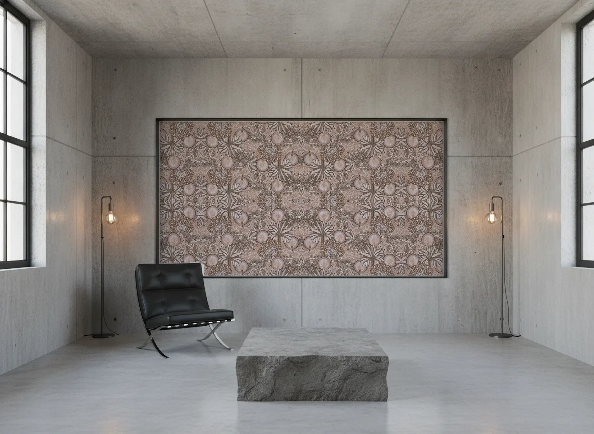 Persee — Loft — pole w betonie w stalowej ramie