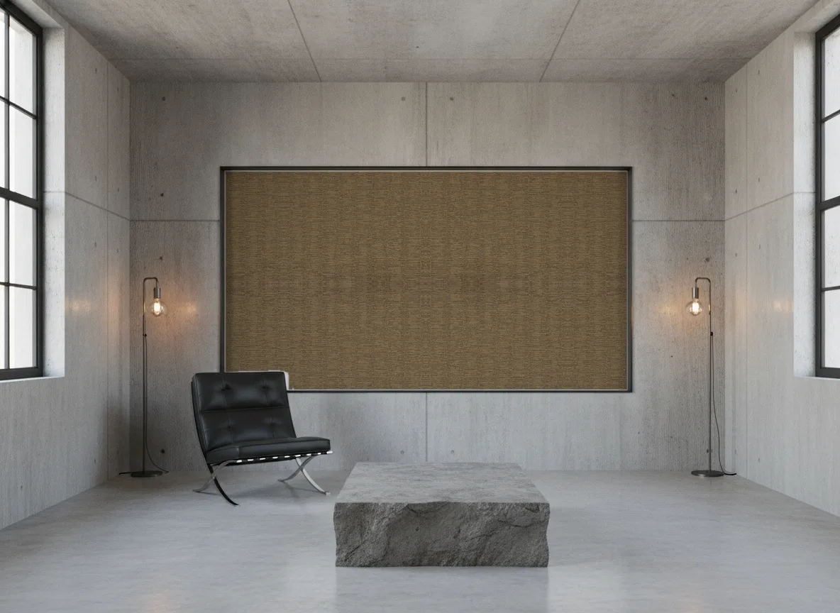 Scandium — Loft — pole w betonie w stalowej ramie