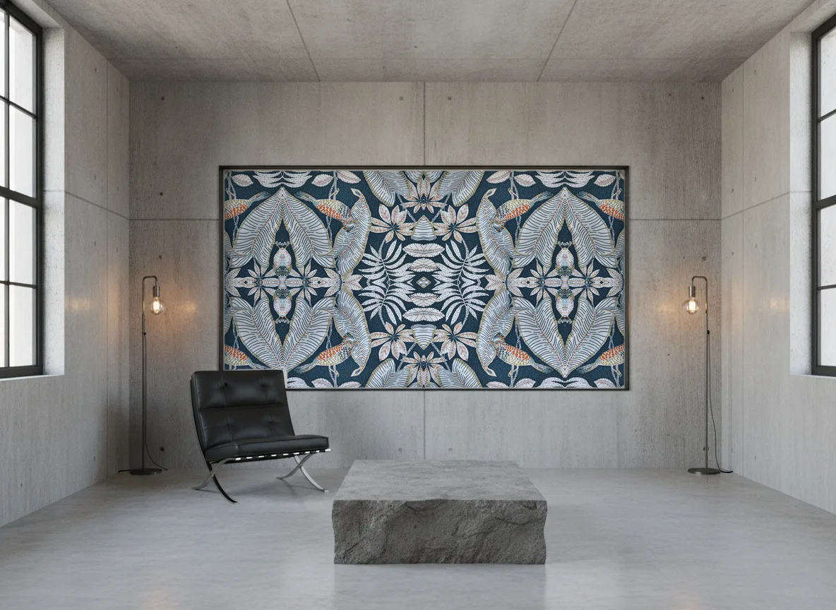 Sibia — Loft — pole w betonie w stalowej ramie