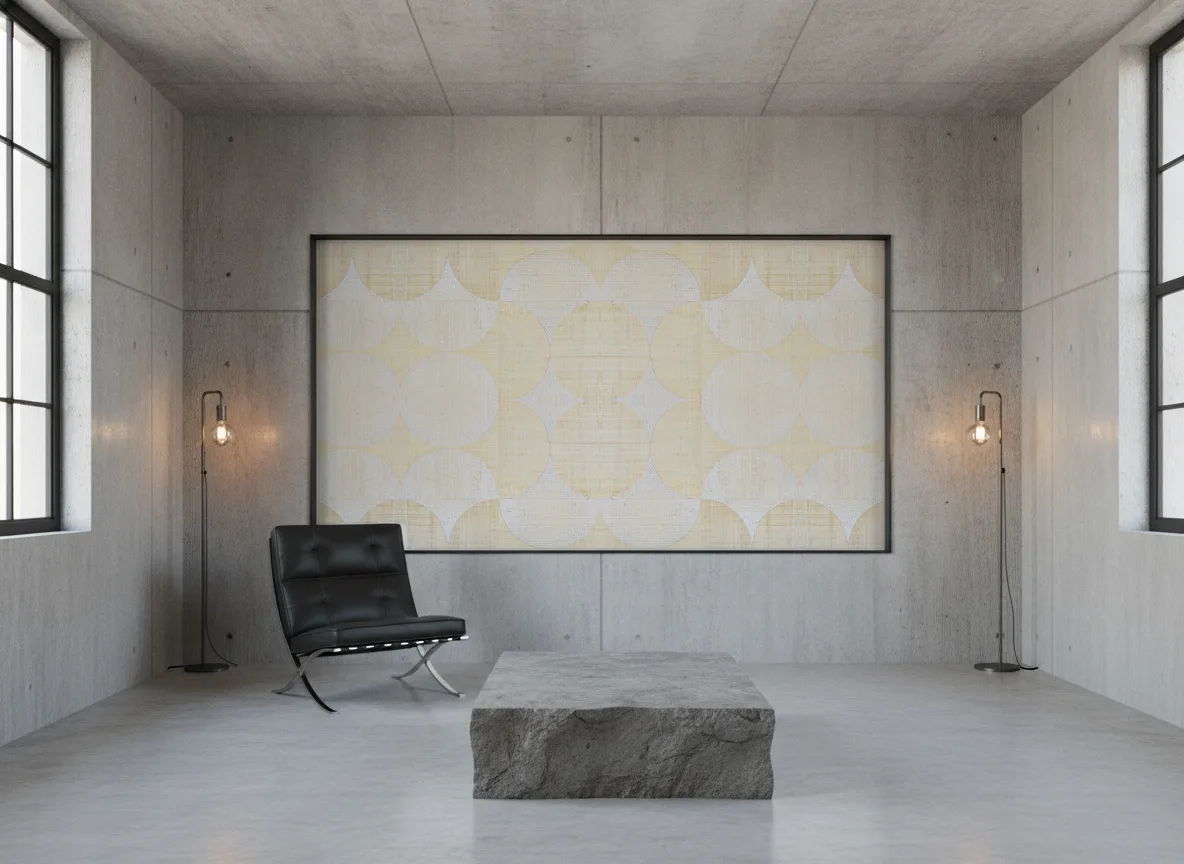 Sumba — Loft — pole w betonie w stalowej ramie