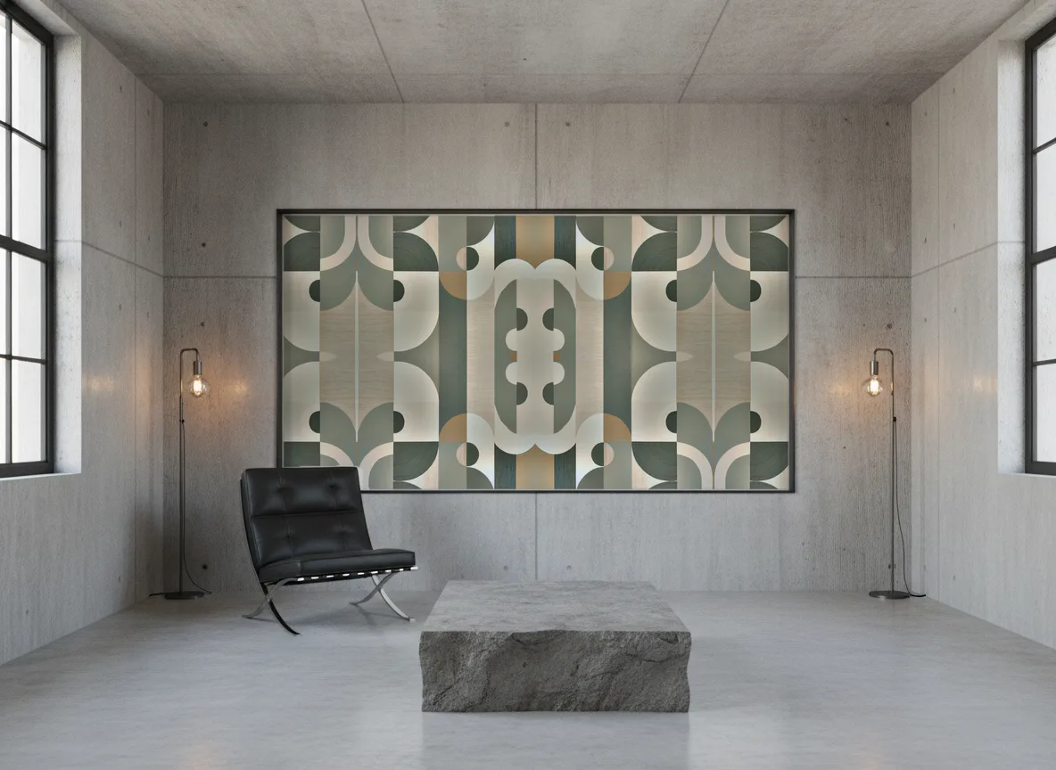Vassily — Loft — pole w betonie w stalowej ramie