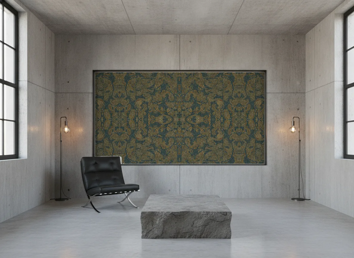 Venetie — Loft — pole w betonie w stalowej ramie