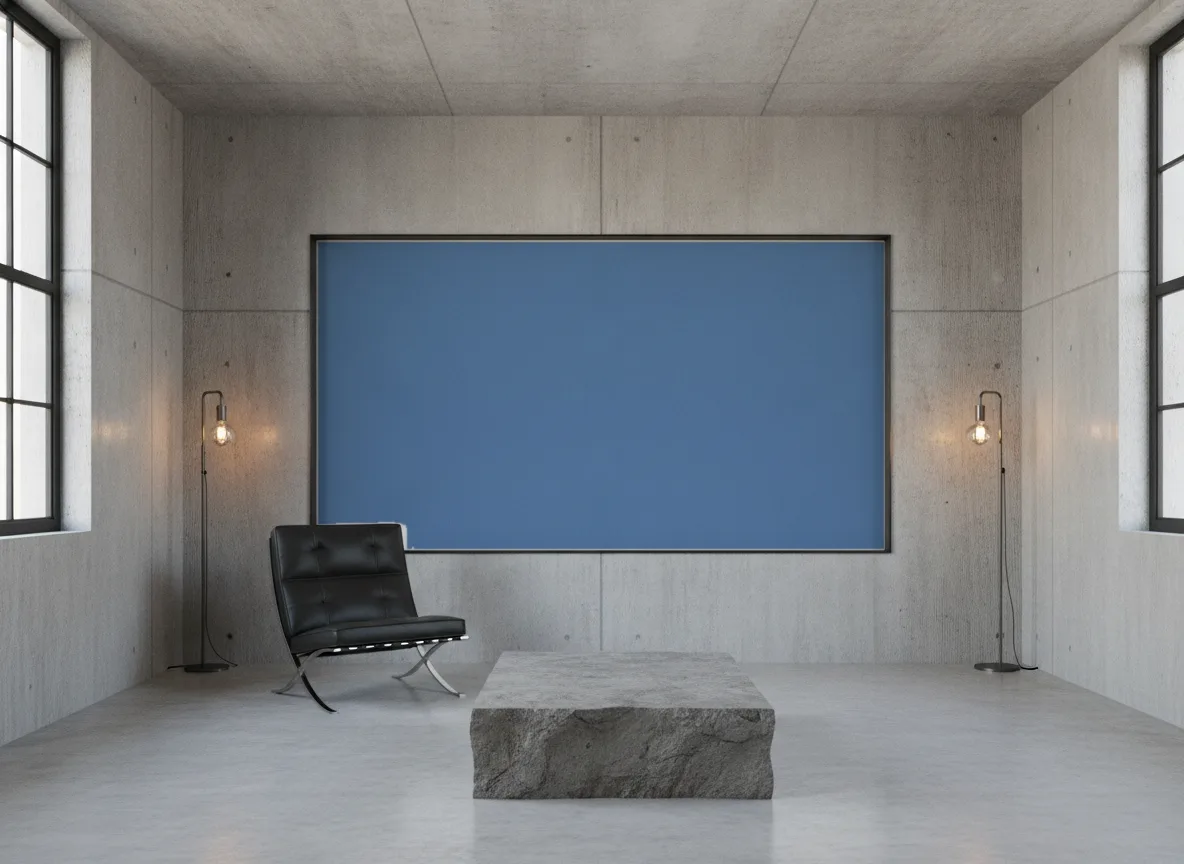 AirPanel — Loft — pole w betonie w stalowej ramie
