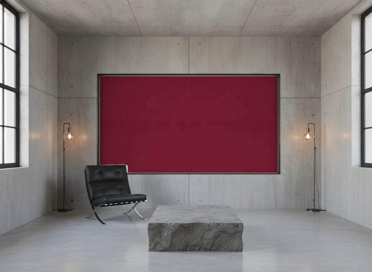 Eos Color 2 — Loft — pole w betonie w stalowej ramie