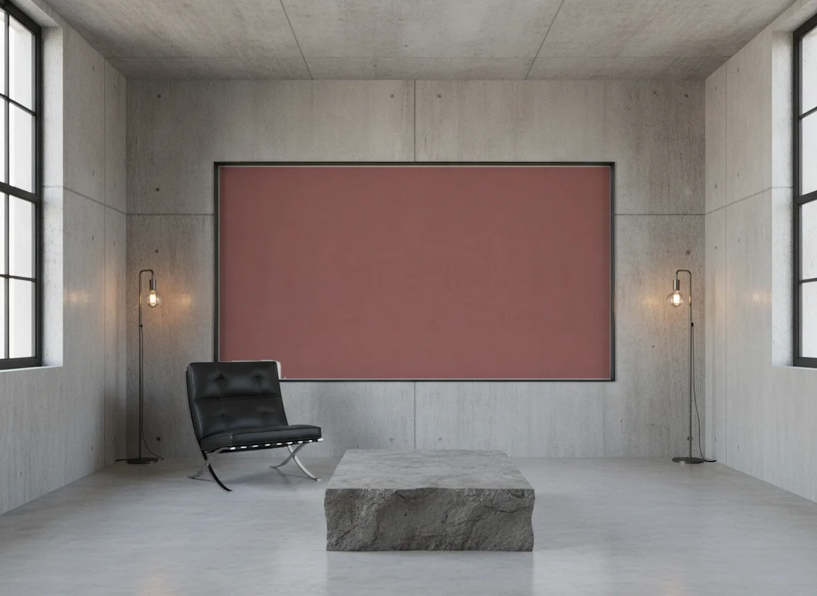 Eos Color 3 — Loft — pole w betonie w stalowej ramie