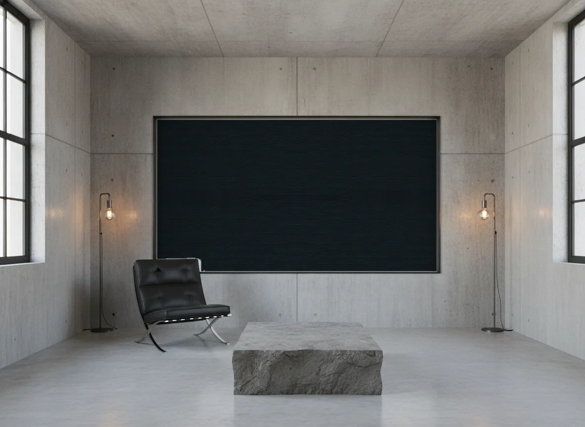 Tapeta obiektowa Ralph W47 — Loft — pole w betonie w stalowej ramie