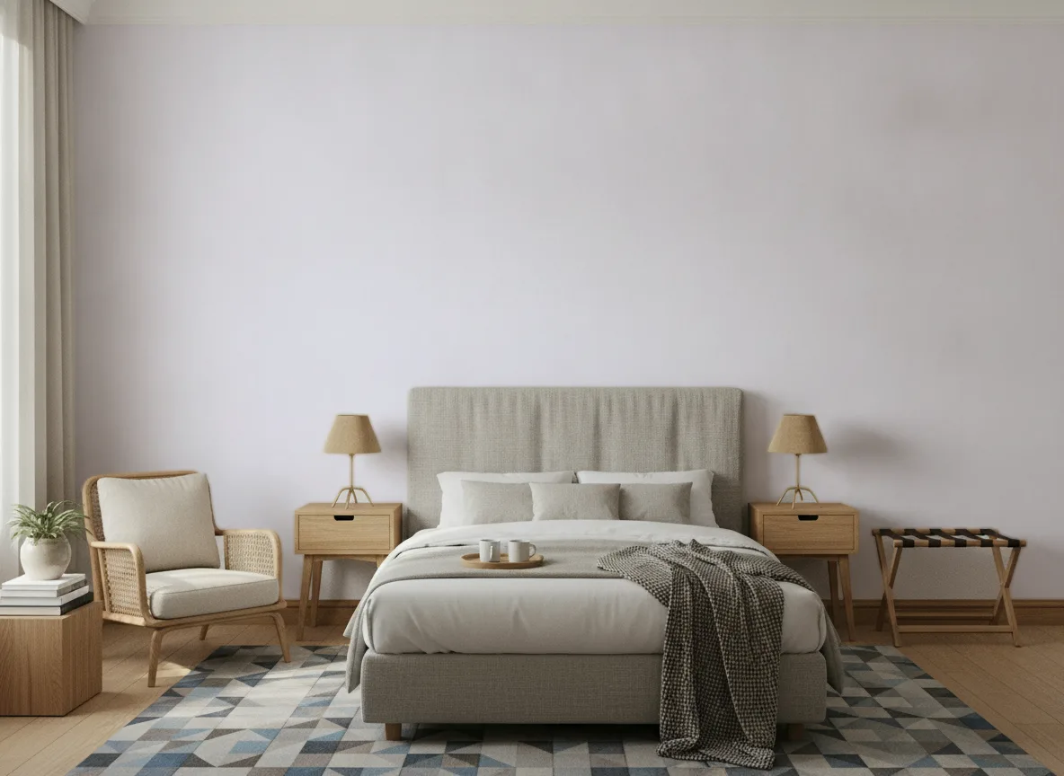Minimalistyczna — Pokój hotelowy
