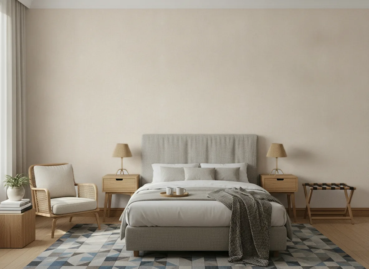 Vinacoustic Linen 3 — Pokój hotelowy