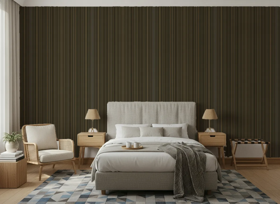 Tapeta obiektowa Harry Glossy W01 — Pokój hotelowy